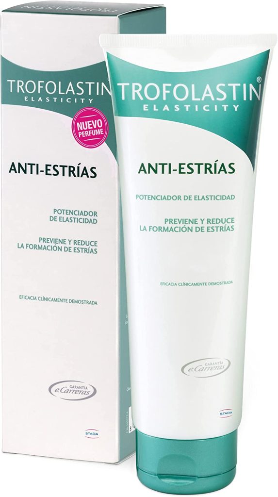 crema por tipo: antiestrias