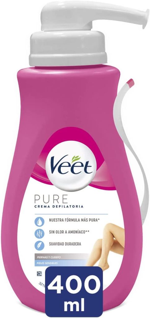 crema por marca: veet